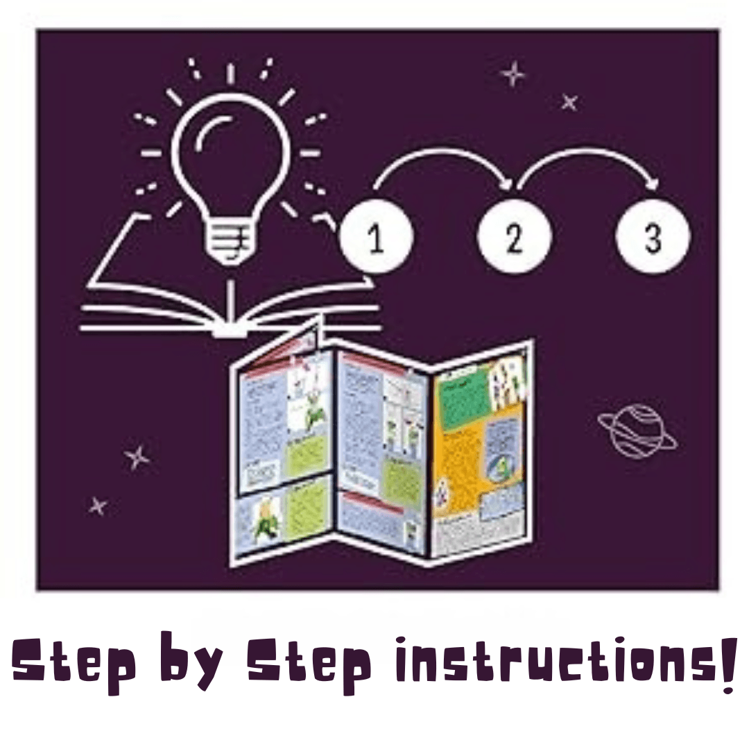 Thames & Kosmos Space Bubbles kit booklet. Includes step-by-step instructions for bubbling space experiments, colorful reactions, and glowing effects for hands-on STEM learning.