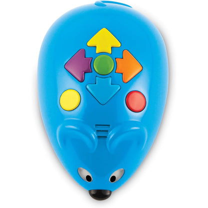 Learning Resources Rechargeable Code & Go Robot Mouse. A colourful, programmable mouse designed for screen-free STEM learning and coding play for ages 4+
