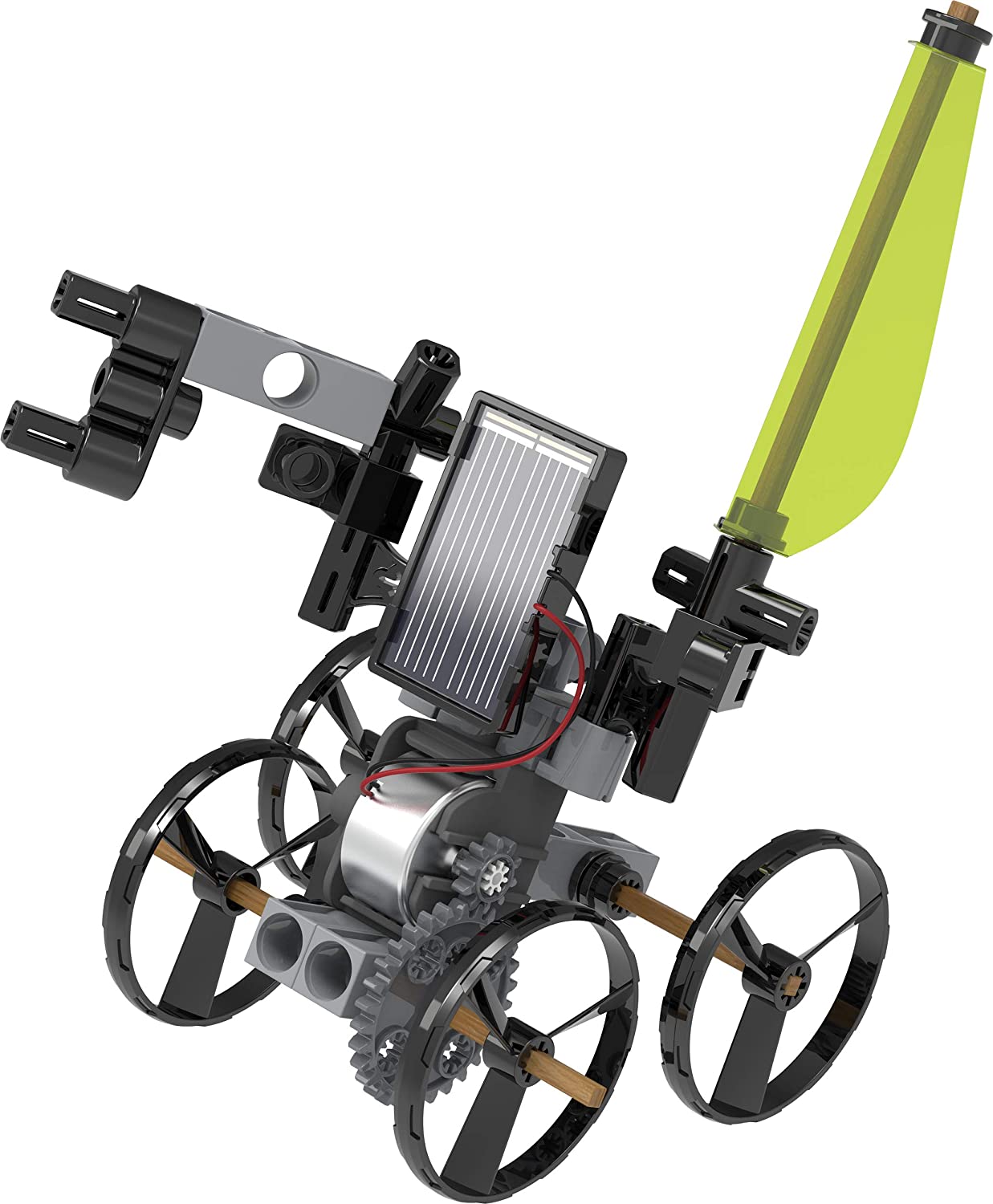 Thames & Kosmos Solar Powered Rovers kit with a built solar-powered rover. Hands-on STEM learning exploring renewable energy and robotics—no batteries needed.
